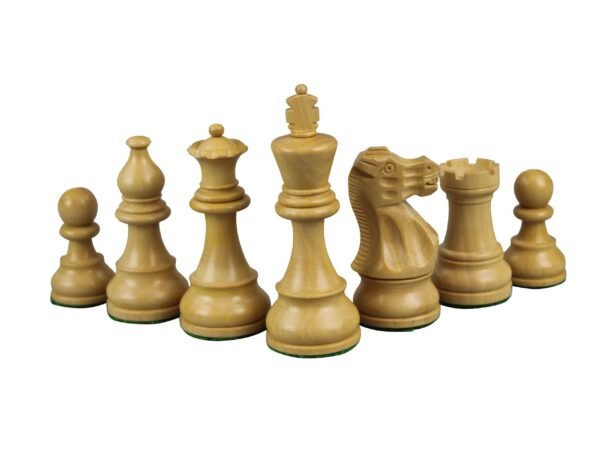 Ebonised Atlantic Classic Staunton Chess Pieces 3 Inch - Image 2