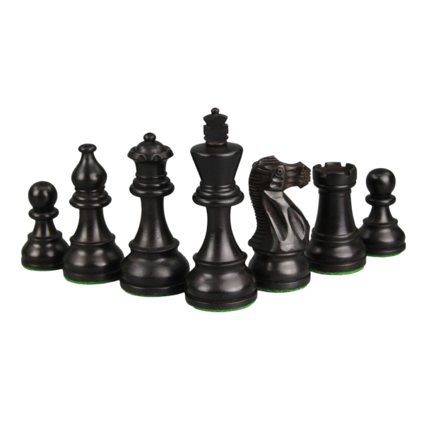 Palisander Chess Set 20 Inch with Weighted Ebonised Classic Staunton Chess Pieces 3.75 Inch - Image 7