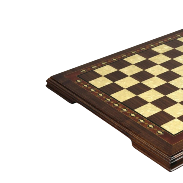 Walnut Chess Set 20 Inch with Helena Chess Board and Weighted Sheesham Fierce Knight(Queens Gambit) Staunton Chess Pieces 3.75 Inch - Image 5