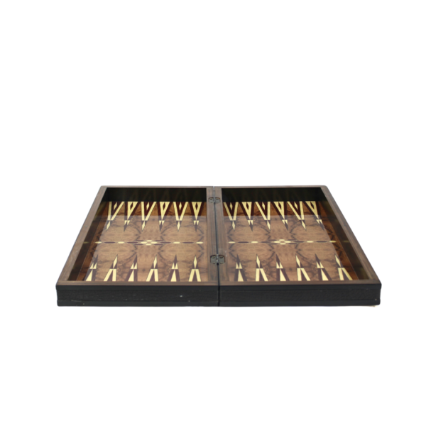 Wooden Motif Design Backgammon Set 20 Inch - Image 4