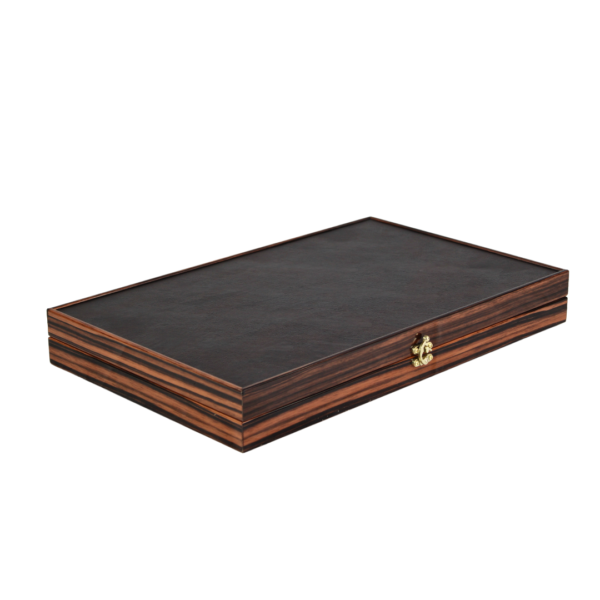 Leather Regal Backgammon Set 24 Inch - Image 2