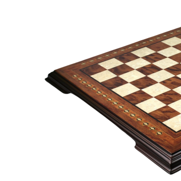 Rosewood Chess Set 17 Inch with Helena Chess Board and Weighted Sheesham Atlantic Classic Staunton Chess Pieces 3 Inch - Image 5