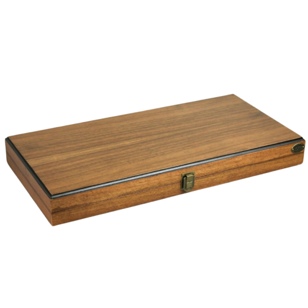 Helena Woodland Walnut Backgammon Set 20 Inch