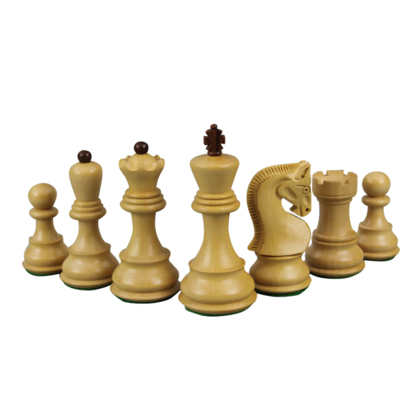 Macassar Chess Set 20 Inch with Weighted Sheesham Zagreb Staunton Chess Pieces 3.75 Inch - Image 6