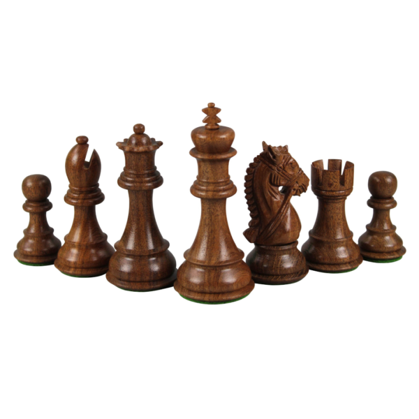 Rosewood Chess Set 20 Inch With Helena Flat Chess Board and Weighted Sheesham King Bridal Staunton Chess Pieces 3.75 Inch - Image 8