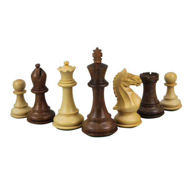 Rosewood Chess Set 20 Inch With Helena Flat Chess Board and Weighted Sheesham Fierce Knight Staunton Chess Pieces 3.75 Inch - Image 6
