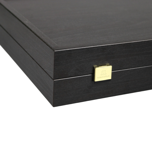 Manopoulos Wenge & Oak Backgammon Set 20 Inch - Image 5