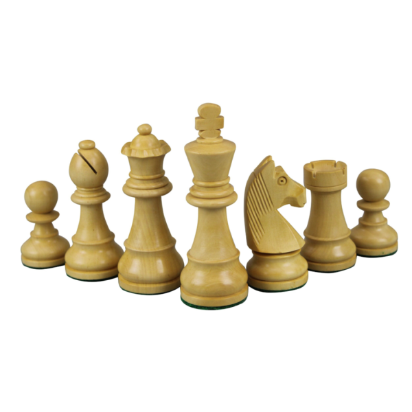 Palisander Chess Set 20 Inch with Weighted Ebonised German Staunton Chess Pieces 3.75 Inch - Image 6