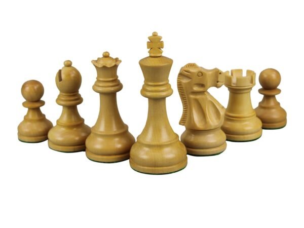 Walnut Chess Set 20 Inch with Helena Flat Chess Board and Weighted Sheesham Reykjavik Staunton Chess Pieces 3.75 Inch - Image 8