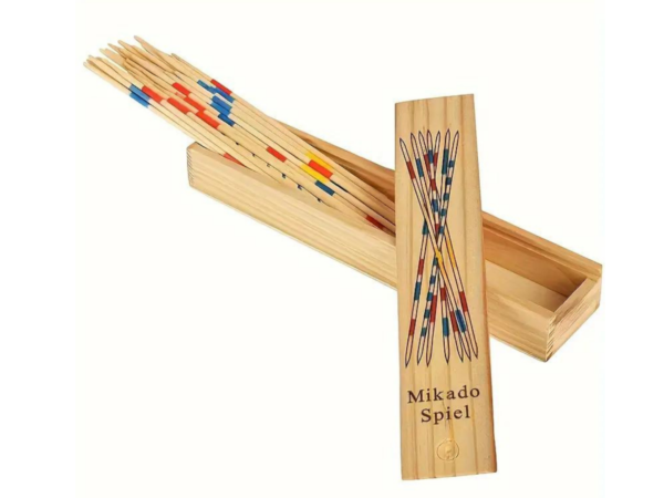 Travel Mikado Game Traditional Pick Up Sticks Game, Suitable for Indoor and Outdoor Play - Image 2