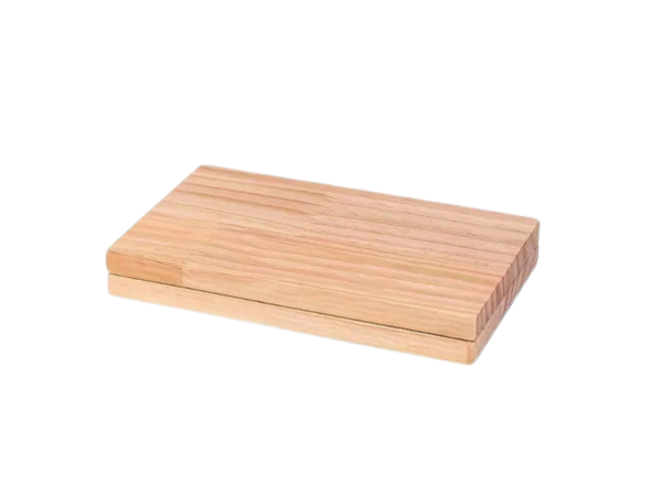 Mancala Kalaha Board Game with Folding Wooden Board Natural Stone Pebbles 18 Inch - Image 2