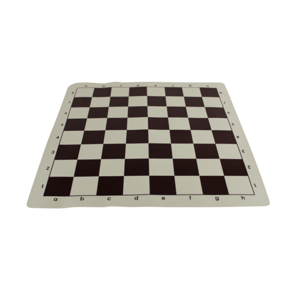 Brown Club Roll Up Chess Set 14 Inch - Image 8